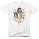 Lord Of The Rings Women Of Middle Earth Men's 18/1 Cotton Short-Sleeve T-Shirt